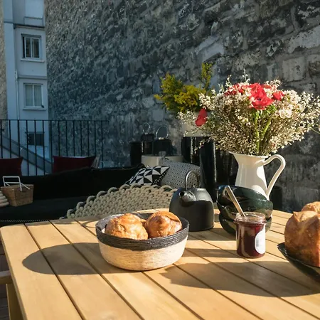 Superbe Penthouse 3 Hammam Terrasse - Saint Germain Paryż
