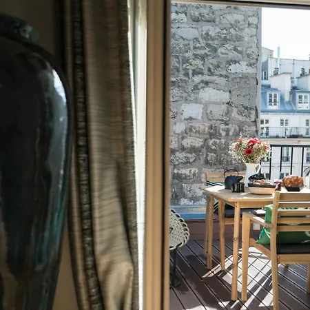 Superbe Penthouse 3 Hammam Terrasse - Saint Germain Hotel *