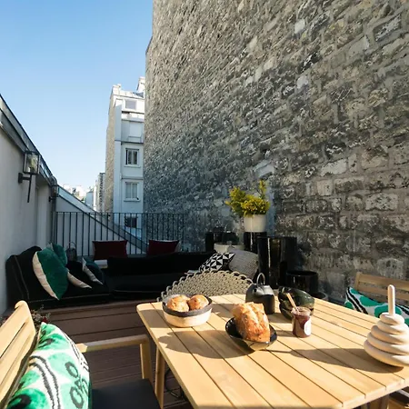Superbe Penthouse 3 Hammam Terrasse - Saint Germain Hotel Paris
