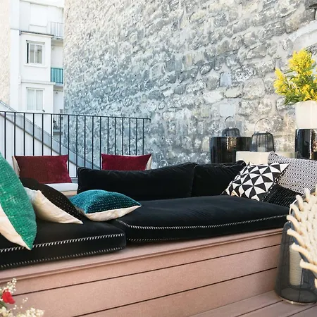 Superbe Penthouse 3 Hammam Terrasse - Saint Germain Hotel